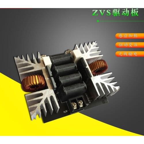 Induction Heating Zvs Drive Plate Quenching Four-tube High Pressure Package Drive Jacobs Ladder Making DIY