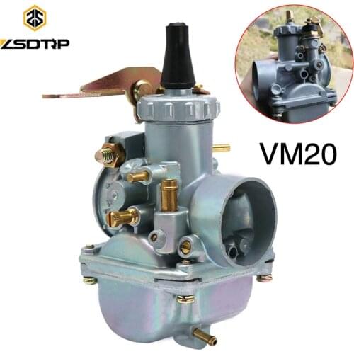 ZSDTRP Motorcyle VM20 20mm Carburetor Engine Device For MIKUNI Carb Round Slide Motorcycle VM20 ATV Stock Part Carburetor VM20