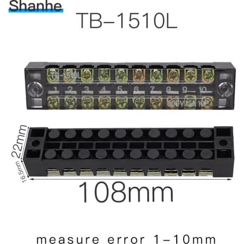 Terminal Block TB-1510 (15A 10P)