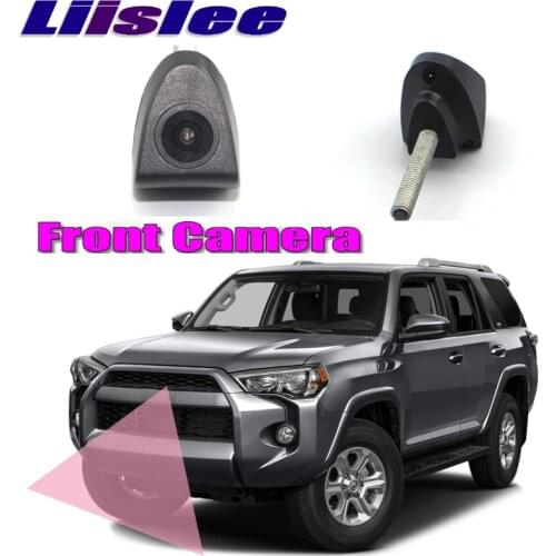 LiisLee Car Front Camera Grille Logo Camera For Toyota 4Runner N280 2009-2018 2017 DIY Manually Control Channel Front Camera