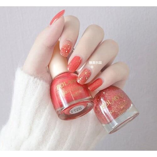 9ML Fashion Polishing Nail Polish Gel Nail Glue Free Baking No Odor Quick-Drying Jelly Color Nail Polish Varnish Nail Art