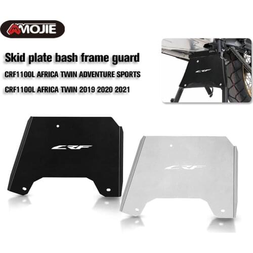 Motorcycle Skid Plate Foot Rests Bash Frame Engine Guard Cover Chassis Protector FOR HONDA CRF1100L AFRICA TWIN ADVENTURE SPORTS