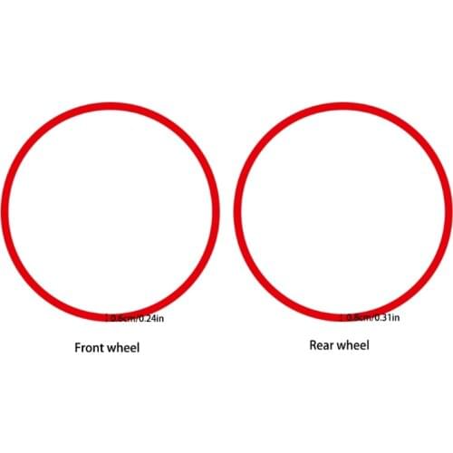New Scooter Wheel Hubs Protective Sticker For -Xiaomi M365 Pro Electric Scooter QX2A