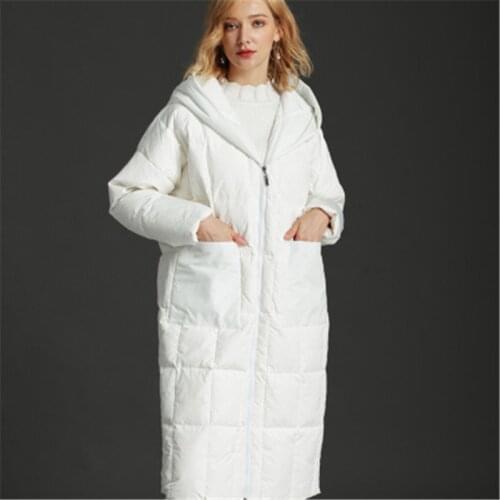 2020 Winter New Large Size Womens Down Jacket White Duck Down Winter Warm Womens Down Jacket 509