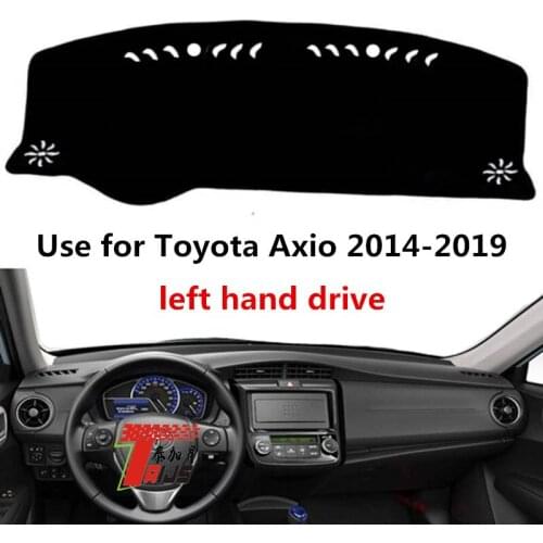 TAIJS Factory New Arrival Left Hand Drive Protective MAT Car Dashboard Cover Used for TOYOTA AXIO 2014-2019