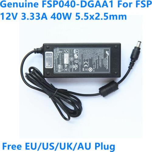 Genuine FSP 12V 3.33A 40W FSP040-DGAA1 FSP040-RHAN2 AC Adapter For Paloalto PA200 QP-3100 TERMINAL Laptop Power Supply Charger