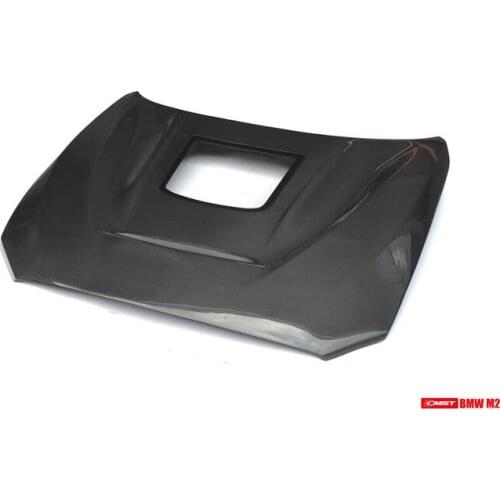 Suit For M2c Bmw Modified Transparent Cover, F87 2 Series Cmst Carbon Fiber Perforated Engine