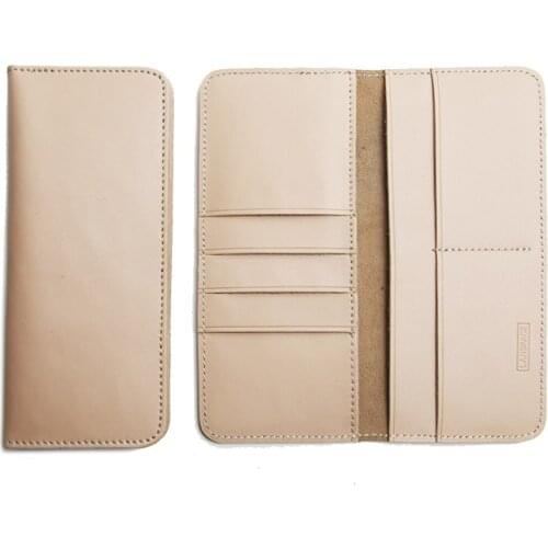 2021 Hot Leather Purse Handmade No Lining Men Wallets Fashion Coin Purses Holders