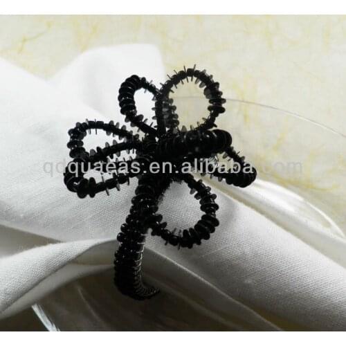 Aliexpress sold beaded wedding napkin ring