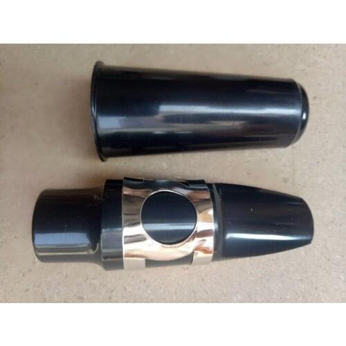 Professional Musical Instrument Accessories Alto Sax Saxophone Mouthpiece with Ligature and Cap