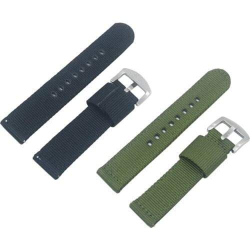 20mm 22mm Watch Strap Nylon Quick Release Wristwatch Bands Sports