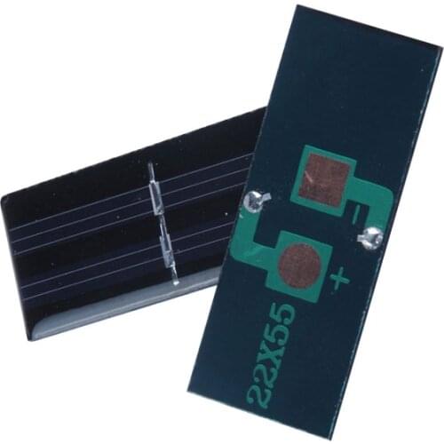 Solar Panel 22x55mm for 22x55mm Toys Part Home Improvement Phone Charger Cellphone Cell DIY Toy Module Mini Powered