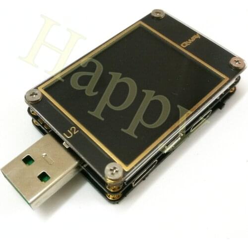 U2 QC4+PD3.02.0 PPS Fast Charging Protocol Capacity of Current Voltmeter USB Tester