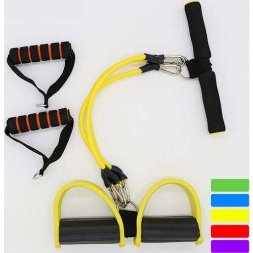 Pedal tensioner enhanced version with multifunctional body training tensioner resistance band