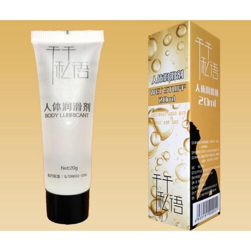 20ml Moisturizing Body Massage Oil Adult Sex Water Soluble Intimate Lubricant Gel Moisten the private parts sex toys