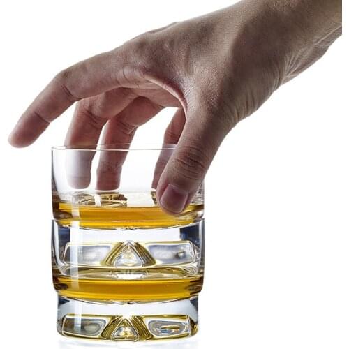 Top Pure Crystal Handmade Blended Whiskey Glasses Single Malt Whisky Shot Glass + Cross Short Liqueur Wine Cup Rocks XO Tumbler