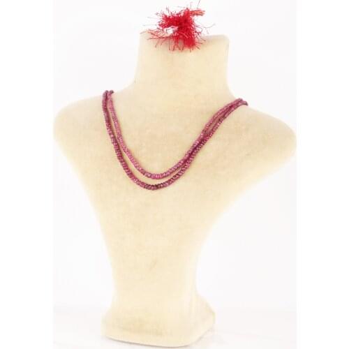 UM US JEWELRY Ruby Gemstone Necklace