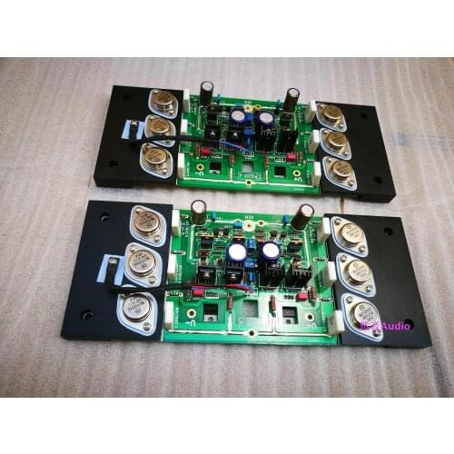 ZEROZONE One pair 40W +40W Class A Power amplifier kit base on KSA100MKII circuit L6-19