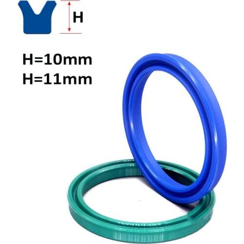1Pcs Thick 10/11mm Polyurethane Hydraulic Cylinder Oil Sealing Ring Shaft Hole General Sealing Ring Gasket UN/UHS/U/Y Type