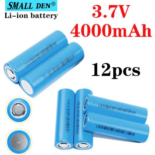 New 21700 3.7V 4000mAh rechargeable high-discharge high-consumption lithium-ion battery (with DIY nickel sheet and bracket)