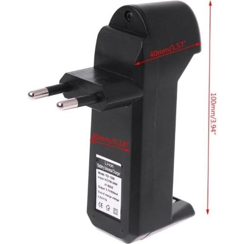 Binmer EU Universal Charger For 3.7V 18650 16340 14500 Li-ion Rechargeable Battery Hot 180205 drop shipping LX9B