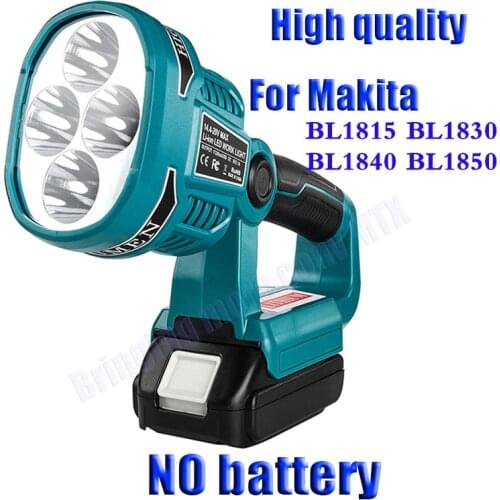 Power Tool 14.4V 18V 20V Li-ion Battery Supply 12W LED working light lamp For Makita with USB Port Newest Flashlight hotsell