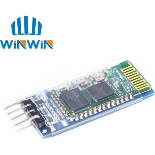 H34 4pin hc-06 HC06 Bluetooth transmission module including base plate/belt enable and output/radio serial/ machine