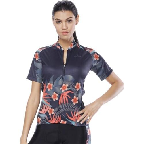 ILPLADINO Quick Dry Cycling Jersey UV Protection Bicycle Clothes Short Sleeve MTB Bike Jersey For Women Sportwear Montar la ropa