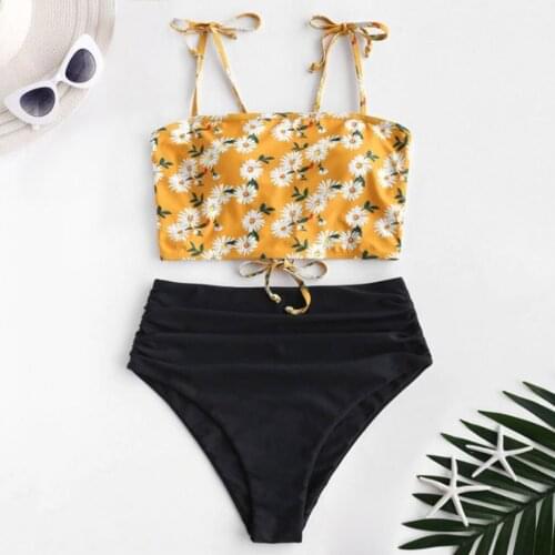 Beach Resort swimsuit womens printed SEXY BIKINI SWIMSUIT SET womens sports swimsuit купальники женские 2021купальник женский