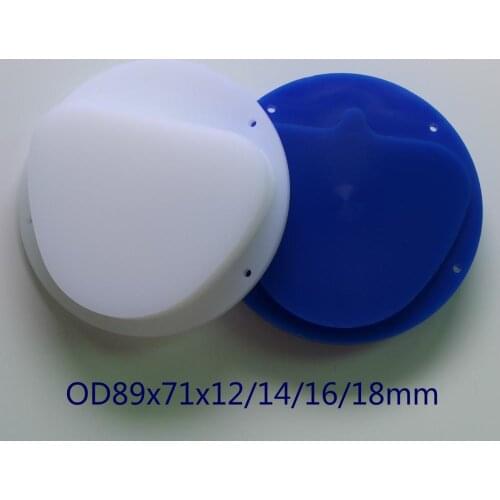 Best Price 5pcs OD89x71x12/14/16/18MM Dental WAX Blocks Disc for Amann Girrbach System Dental Lab AG Wax Block Blank Material
