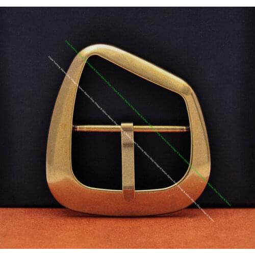 Fashion Quality Strong Wide Huge Metal Antique Brass Plated Men Center Bar Leathercraft Jeans Belt Buckle Replacement Fit 40mm