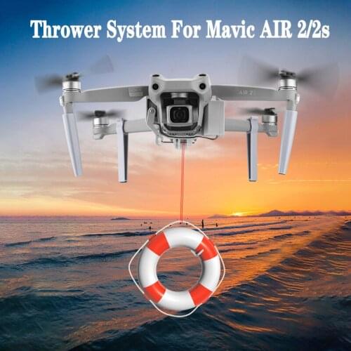Thrower System for Mavic AIR 2/2S Airdrop Thrower Kits FIshing Bait Wedding Proposa Tool Transport Accessory