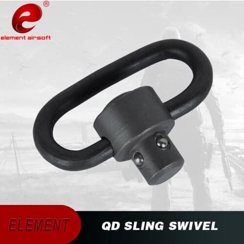 Element Airsoft Quick Release Detach QD Sling Swivel Tactical Military Sling Loop Acce slings up to 1-1/4 inch EX 016