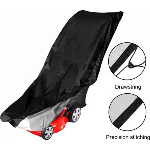 Waterproof Dust Rain Proof Outdoor Garden Sunscreen Tractor Lawn Mower Cover oxford clothe material it does not shrink stretch