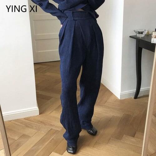 YING XI Women's Loose Pants