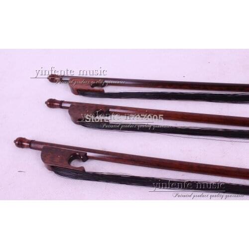 1 pcs 4/4 violin Bow Baroque Snakewood Ebony f rog High Quality New 7