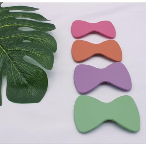 10Pcs/SetSpring And Summer Matte BB Clip Bow Ellipse Simple And Cute White Hair Accessories