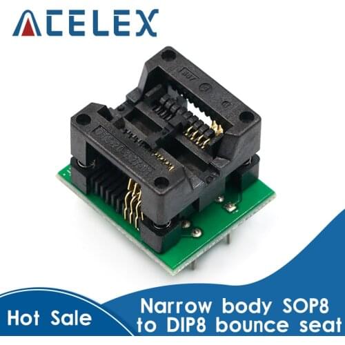 10PCS SOP8 turn DIP8 SOIC8 to DIP8 IC socket Programmer adapter Socket 150Mil