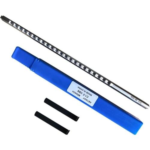 8mm C HSS Keyway Broach Push Type Metric Size Broaches High Speed Steel Keyway Cutting Broaching Tools for CNC Router