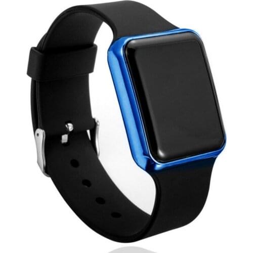 Digital Watch For Women Men Unisex Fashion Square Alloy Dial Electronic LED Kids Watches Girls Brand Man Clock Gifts Reloj Mujer