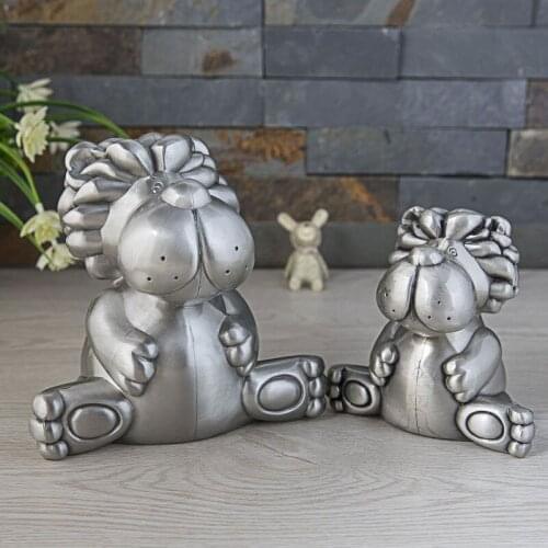 2021 Creative Lovely Little Lion Coin Piggy Bank for Childrens Best Christmas Birthday Gifts for Kids Room Decoration