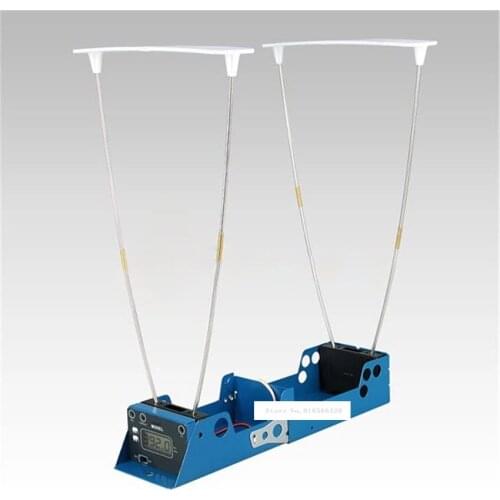 Multi-function Speed Meter LCD Display Velometer Speedometer Foldable Slingshot Speed Tester Speed Measuring Tools Speed Meter