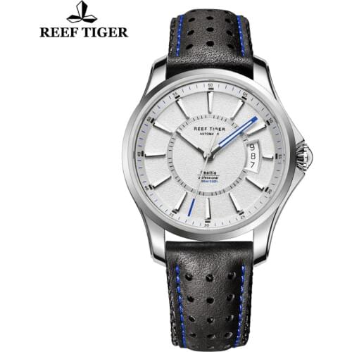 Reef Tiger/RT New Designer Sports Watches Steel Automatic Watch With Big Date And Super Luminous Mens Watch RGA166
