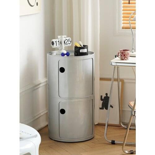 Post Box Locker Storage Cabinet Living Room Bedroom Bedside Cabinet Round Nordic Designer Locker