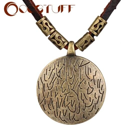 Wholesale Vintage Women Jewelry Choker Necklace colar Long Genuine Leather Statement Necklace Woman collier kolye collares 2021