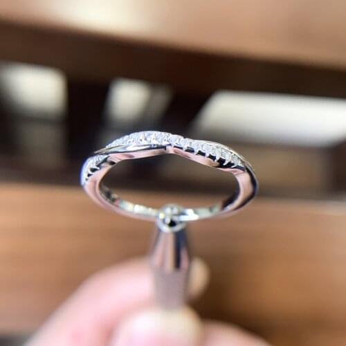 S925 Sterling Silver Jewelry Rings Natural Diamond Gemstone for Women Silver 925 Jewelry Bizuteria Wedding Anillos De Ring Box