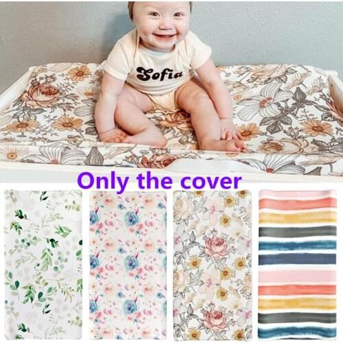 Infant Diaper Changing Pad Cover Super Soft Safe for Baby Changing Pad Covers Sheet Remove Cloth Cover Baby Changing Mat Nursery