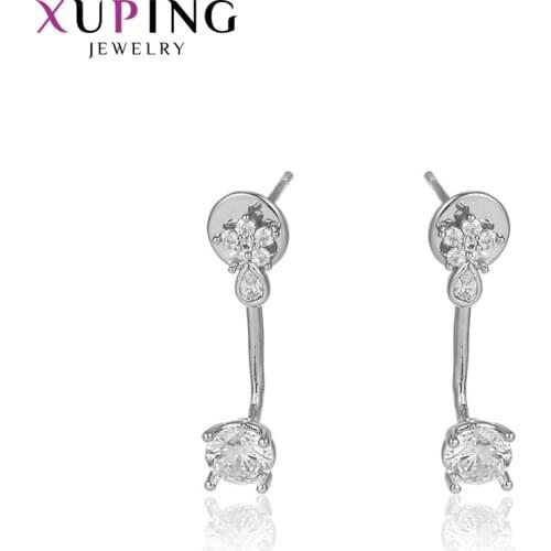 Xuping Jewelry Fashion Elegant Charm Style for Women Earrings Gifts 94763