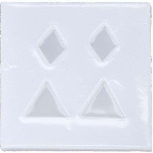 Jewelry Mold Silicone Round Oval Square Shape DIY Stud Earring Epoxy Resin Mold