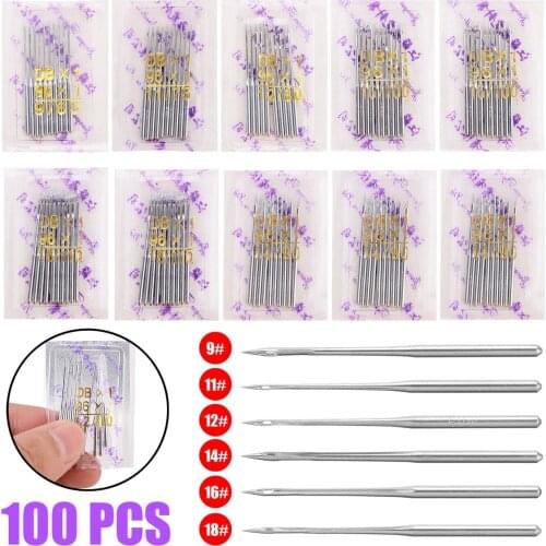 100pcs/set DB*1 Industrial Sewing Machine Needles Kit Home Sewing Needle DIY Sewing Accessories For JUKI Singer Brother